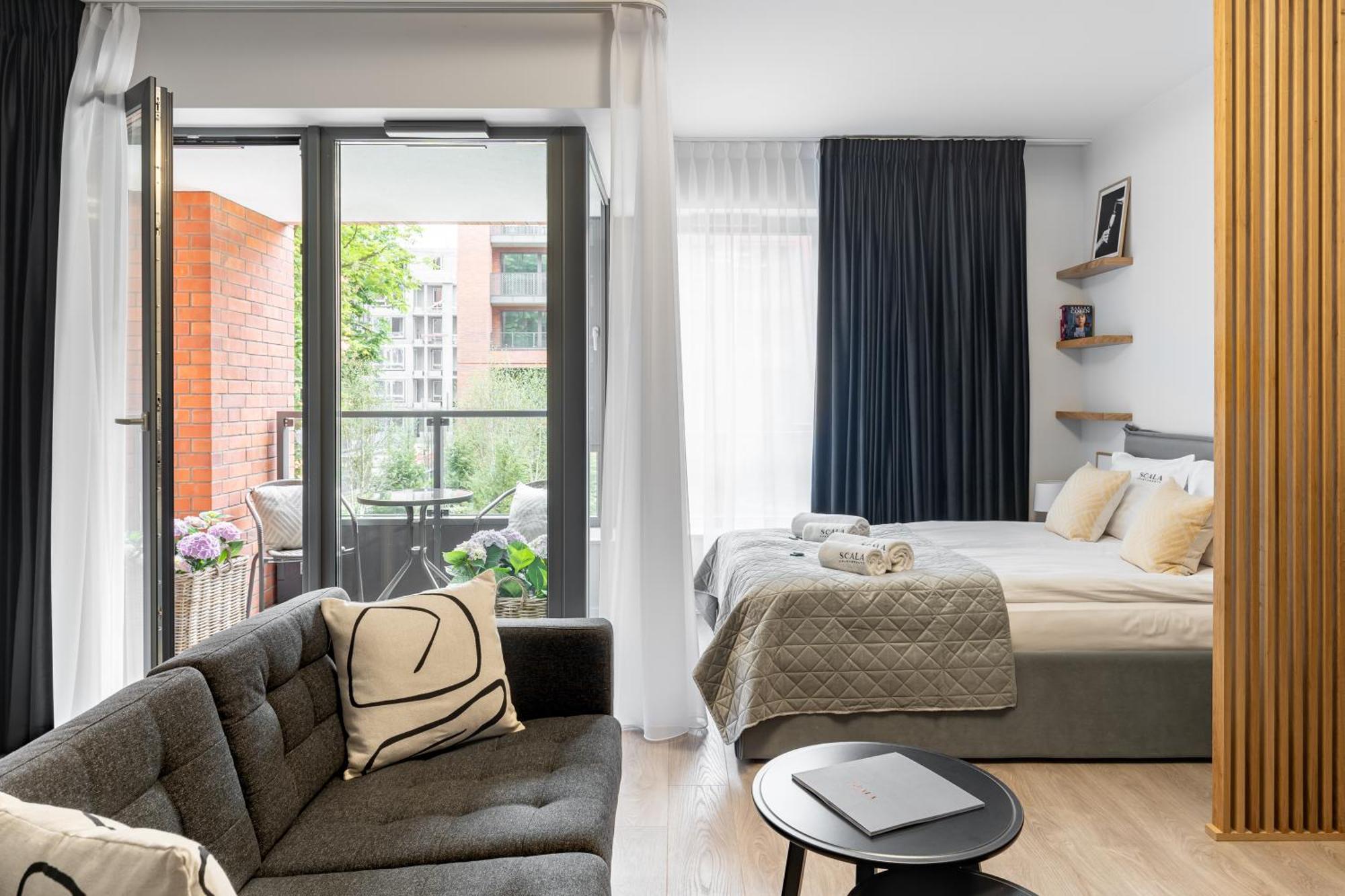 Scala 60C City Center Apartments & Studio By Lion Apartments 格但斯克 外观 照片