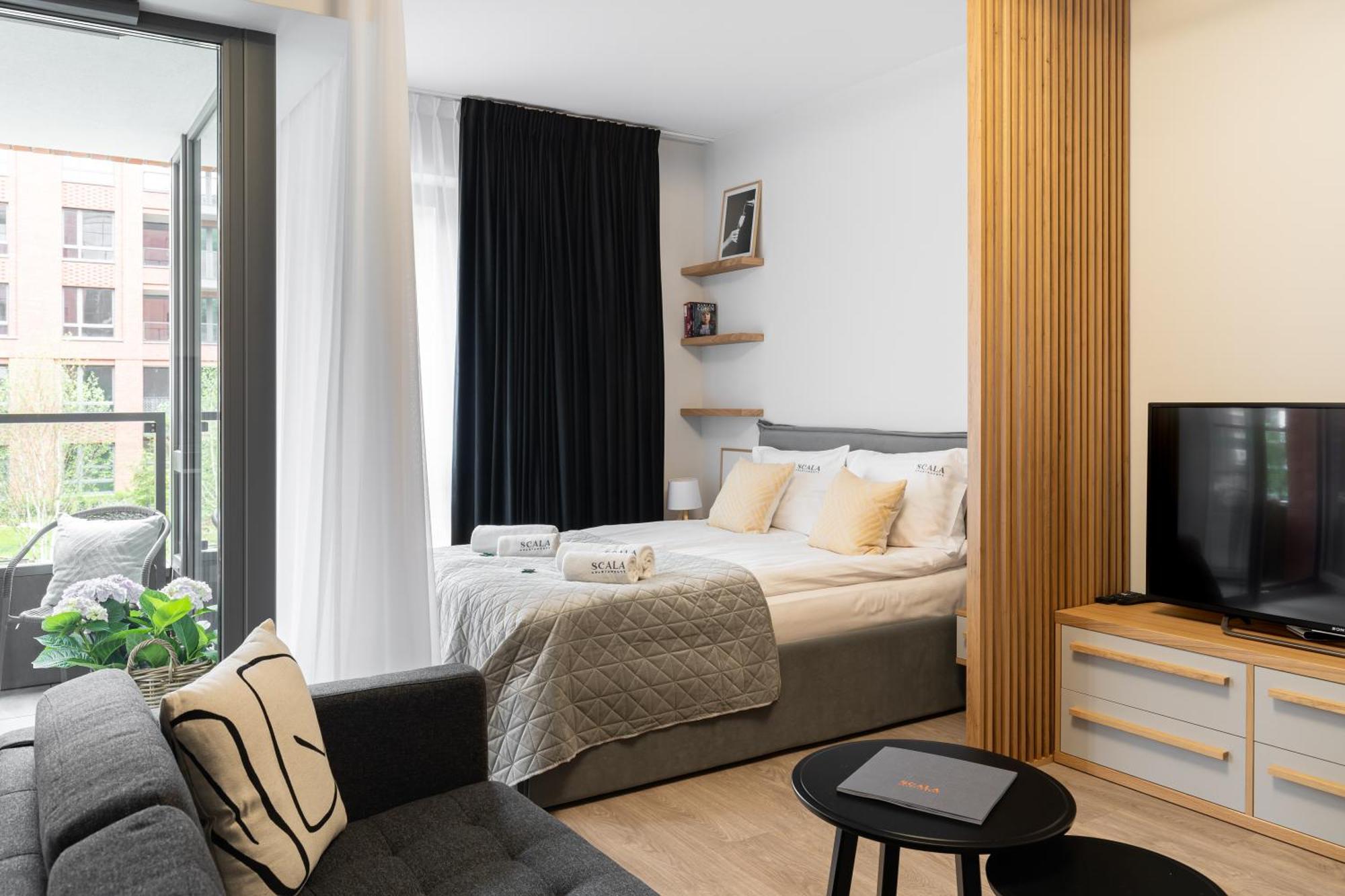 Scala 60C City Center Apartments & Studio By Lion Apartments 格但斯克 外观 照片