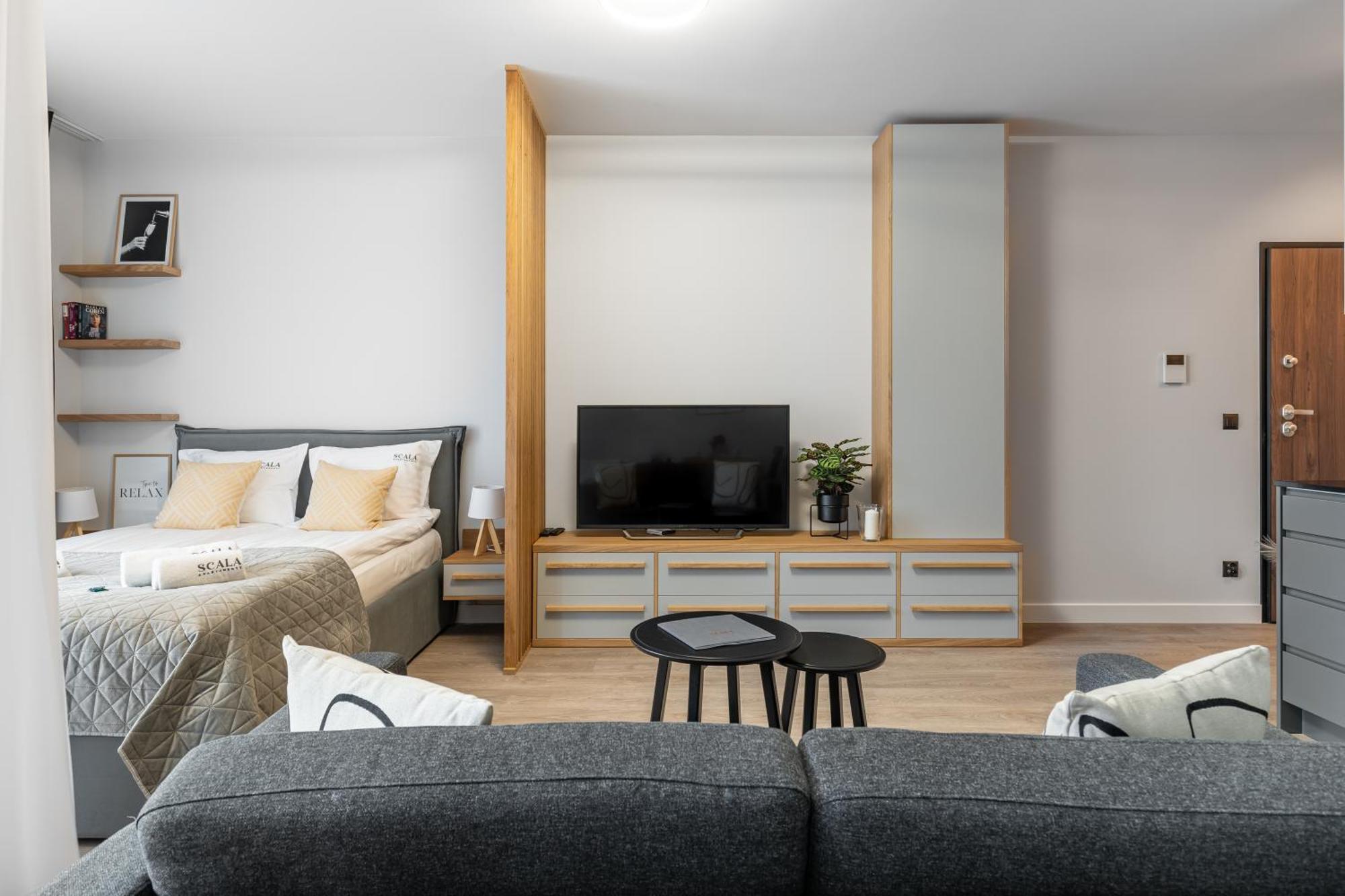 Scala 60C City Center Apartments & Studio By Lion Apartments 格但斯克 外观 照片